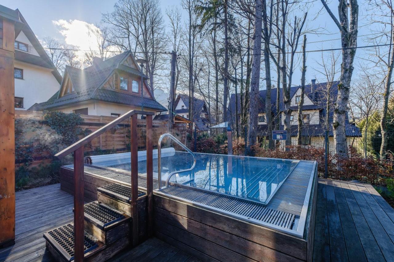 Apartamenty Pod Giewontem Gawra: Luxury Suite with Terrace, Sauna & Jacuzzi Near Krupówki Zakopane Exterior photo