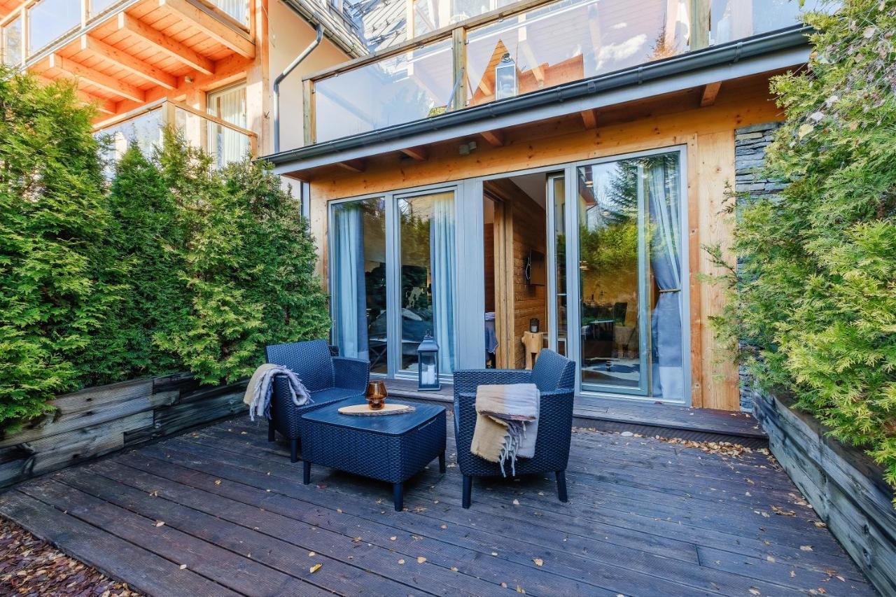 Apartamenty Pod Giewontem Gawra: Luxury Suite with Terrace, Sauna & Jacuzzi Near Krupówki Zakopane Exterior photo