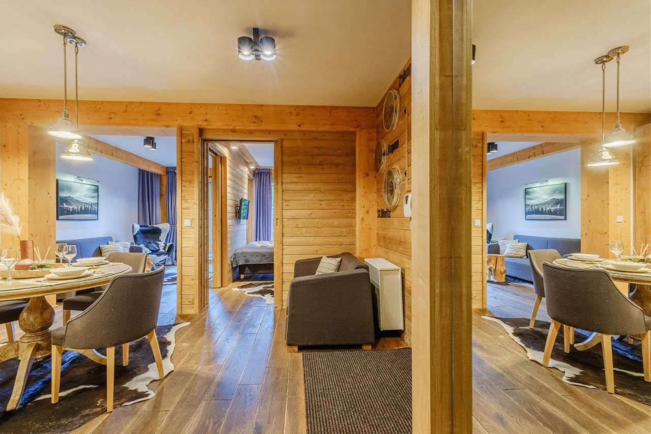 Apartamenty Pod Giewontem Gawra: Luxury Suite with Terrace, Sauna & Jacuzzi Near Krupówki Zakopane Exterior photo
