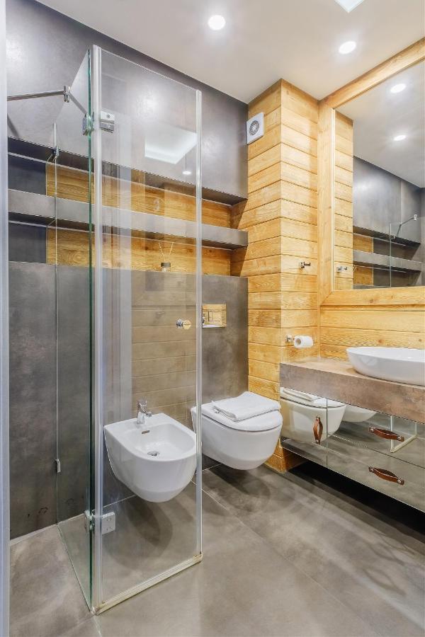 Apartamenty Pod Giewontem Gawra: Luxury Suite with Terrace, Sauna & Jacuzzi Near Krupówki Zakopane Exterior photo