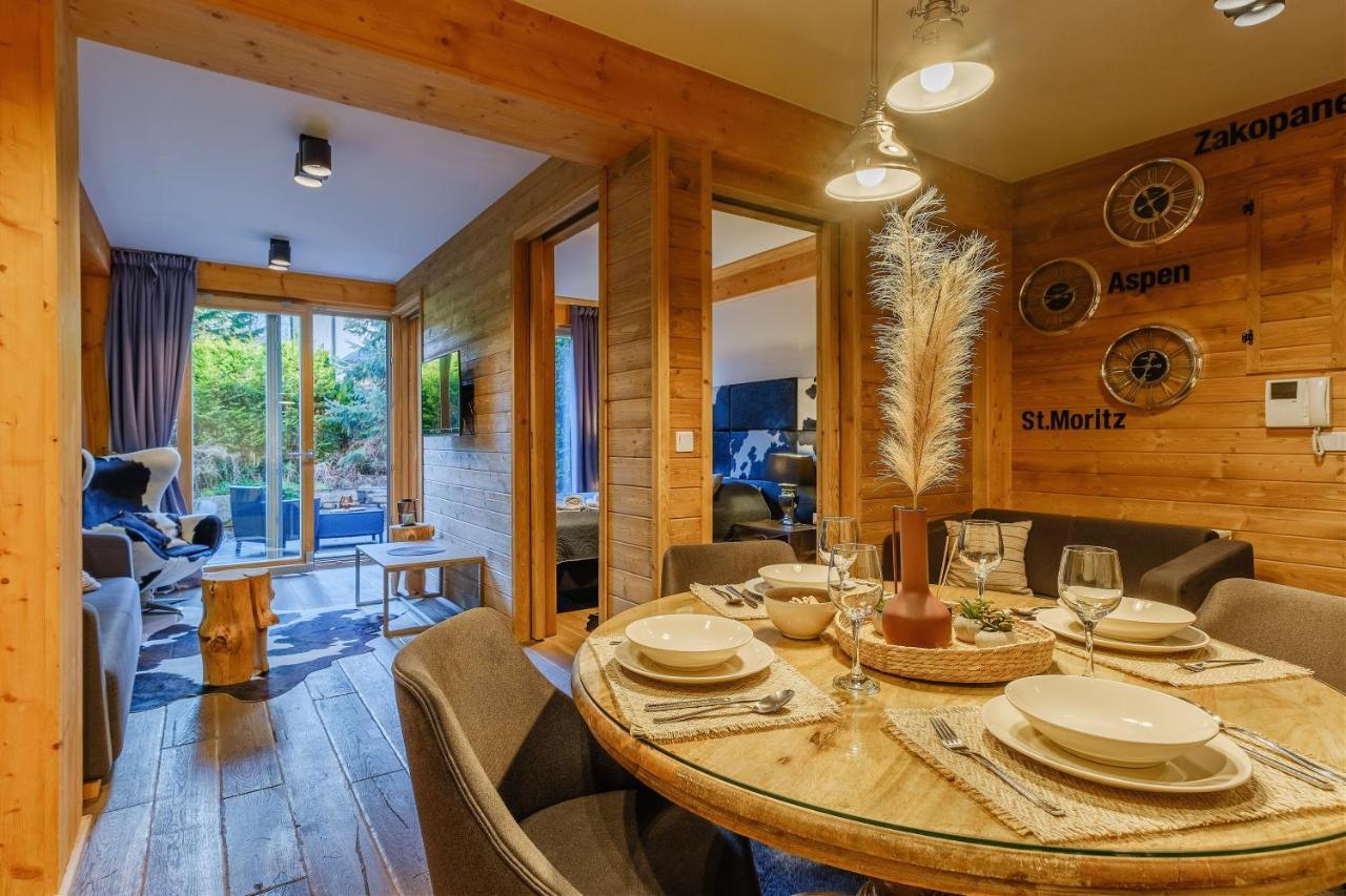 Apartamenty Pod Giewontem Gawra: Luxury Suite with Terrace, Sauna & Jacuzzi Near Krupówki Zakopane Exterior photo