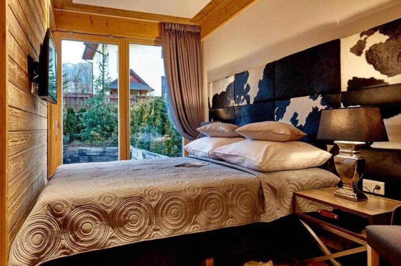 Apartamenty Pod Giewontem Gawra: Luxury Suite with Terrace, Sauna & Jacuzzi Near Krupówki Zakopane Exterior photo