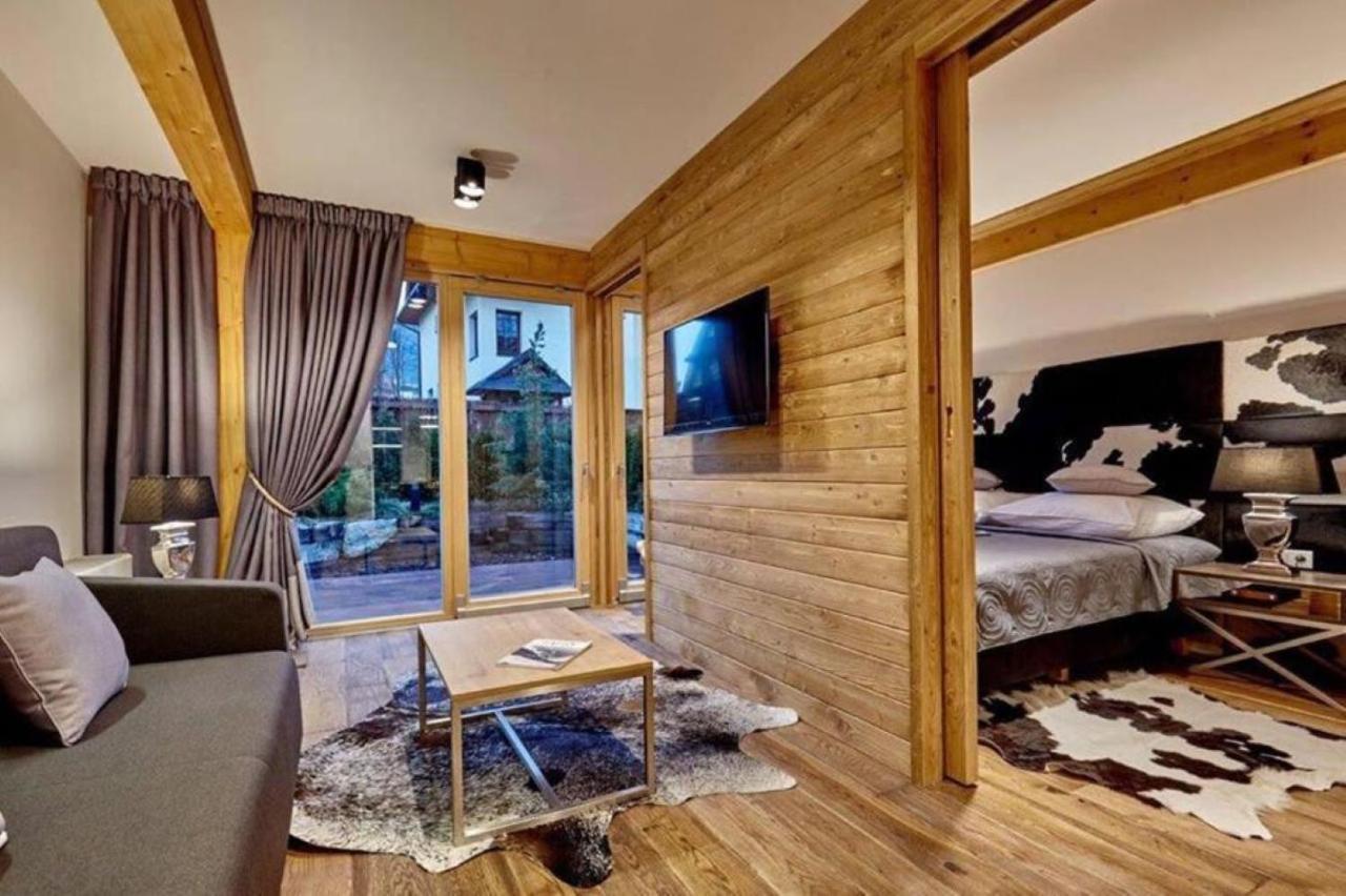 Apartamenty Pod Giewontem Gawra: Luxury Suite with Terrace, Sauna & Jacuzzi Near Krupówki Zakopane Exterior photo